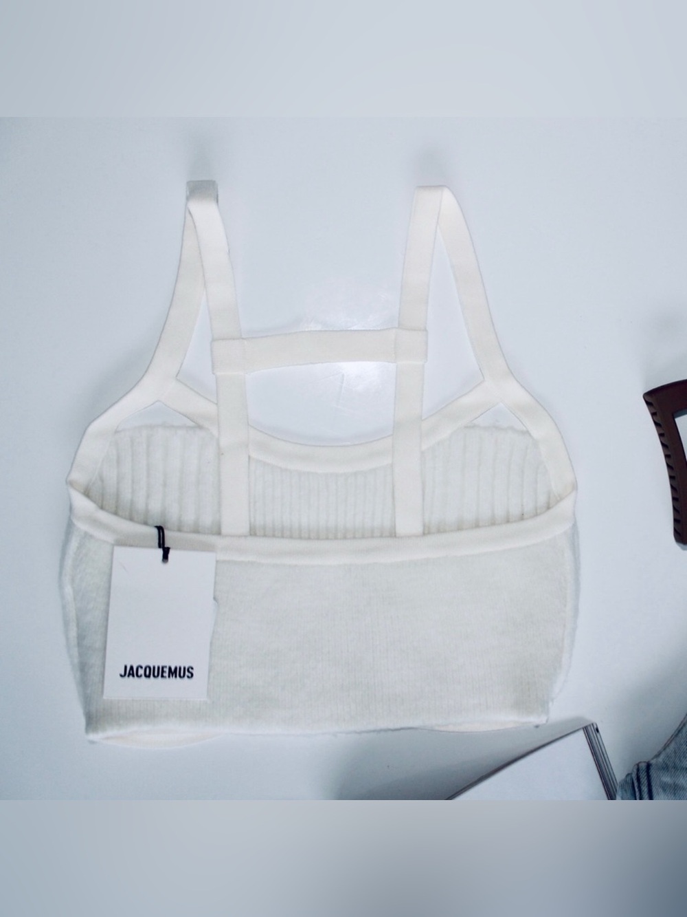 JACQUEMUS' 'Le Bandeau Bellinu' Bralette - Picture 3 of 4
